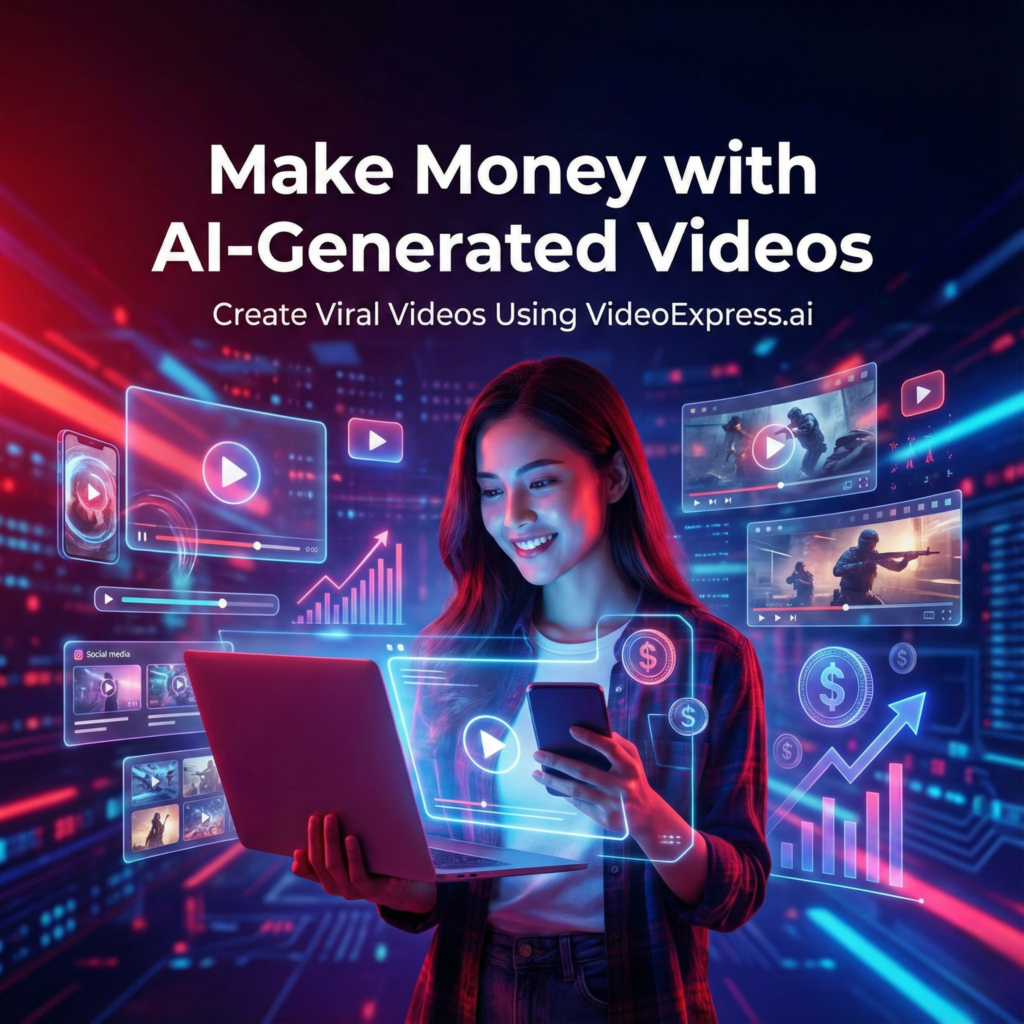 Turn Simple Videos into $3,000+ Passive Income with VideoExpress.ai